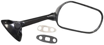 Mirror OEM replacement Color Carbon Side Right Style OEM replacement With turn signal NONE | ID MIR17CBR