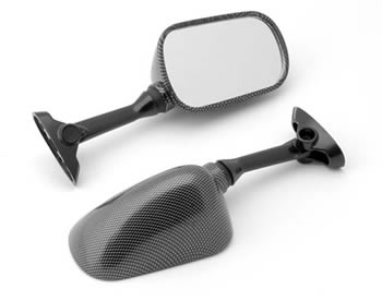 Mirror OEM replacement Color Carbon Side Right Style OEM replacement With turn signal NONE | ID MIR26CBR