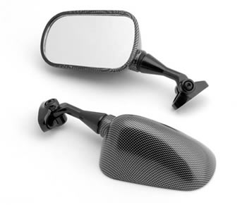 Mirror OEM replacement Color Carbon Side Left Style OEM replacement With turn signal NONE | ID MIR28CBL