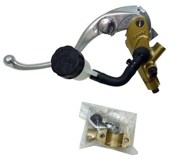 Master Cylinder Kit Color Gold and Silver Side Clutch Size 19mm Piston Type Radial | ID 17 | 666G