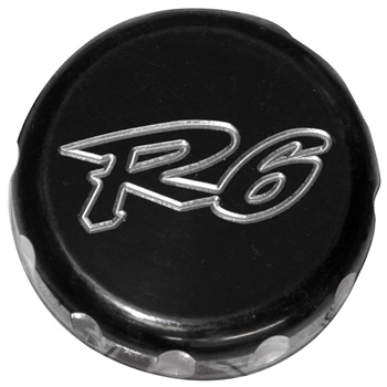 Reservoir cap Color Black Engraving No Material Billet Side Rear Type 1 cap | ID A3036B
