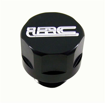 Oil cap Color Black Engraving LRC | ID A3169ABLRC