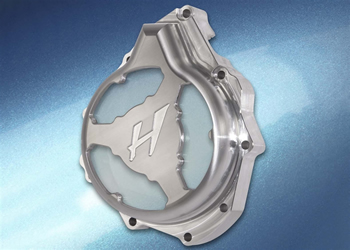 Stator cover Color Silver Engraving H Style Window Suzuki Hayabusa GSX1300R 1999 2015 | ID A4310H