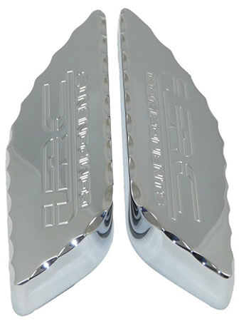 Tank Side Pad Protectors Color Chrome Engraving LRC Style Diamond Cut Suzuki Hayabusa GSX1300R 1999 2007 | ID CA3175LRCD