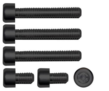 Gas cap screw kit Color Black | ID GTBK101BL
