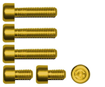 Gas cap screw kit Color Gold | ID GTBK201G