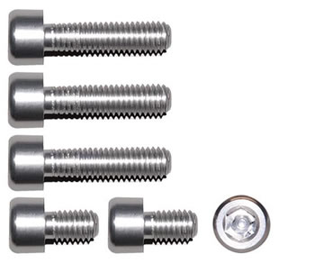 Gas cap screw kit Color Silver | ID GTBK201S