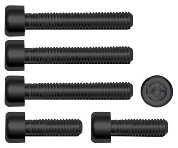 Gas cap screw kit Color Black | ID GTBK701BL