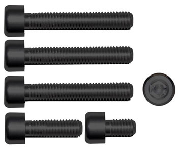 Gas cap screw kit Color Black | ID GTBK801BL