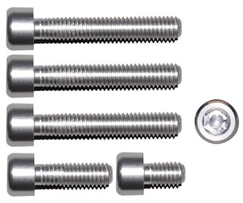 Gas cap screw kit Color Silver | ID GTBK801S