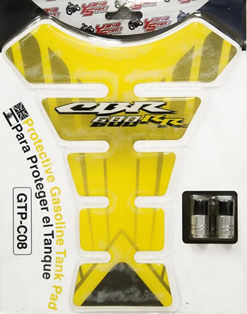 Tank pad Color Yellow Honda CBR600RR Universal | ID GTP | C08Y