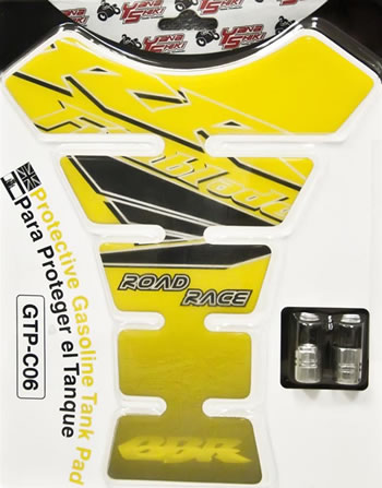 Tank pad Color Yellow Honda CBR600RR Universal | ID GTPC06Y