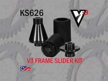 Frame Slider Yamaha YZF R6 2006 2014 Color Black | ID KS626