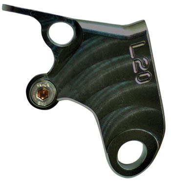 Lever Adjustable Knuckle Color Black Side Clutch | ID LBK20