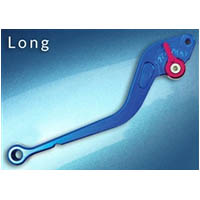 Lever Adjustable Handle Color Blue Engraving No Side Brake Style Long Standard | ID LBL | BLU