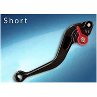 Lever Adjustable Handle Color Black Engraving No Side Brake Style Short | ID LBS | BLK