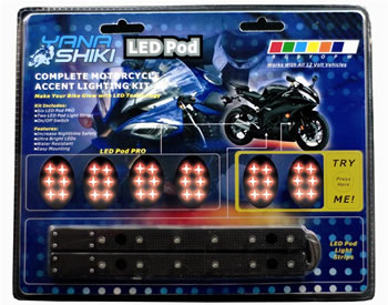 Lighting pod kit Color Red Style Sport bike | ID LK | 2186