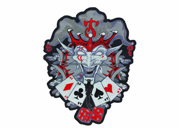 Jokers wild patch 12x9in patch | ID LT30072