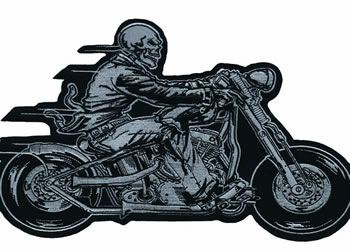 Hell rider 7x11in patch | ID LT30100