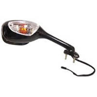 Mirror OEM replacement Color Black Side Right Style OEM replacement With turn signal OEM BULB | ID MIR12BR