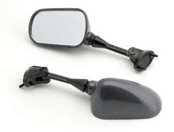 Mirror OEM replacement Color Carbon Side Left Style OEM replacement With turn signal NONE | ID MIR16CBL