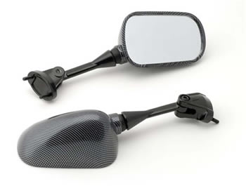 Mirror OEM replacement Color Carbon Side Right Style OEM replacement With turn signal NONE | ID MIR16CBR