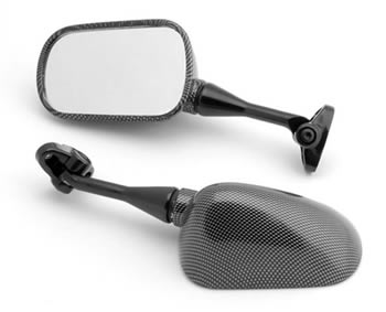 Mirror OEM replacement Color Carbon Side Left Style OEM replacement With turn signal NONE | ID MIR25CBL