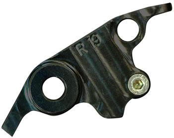Lever Adjustable Knuckle Color Black Side Brake | ID RBK19