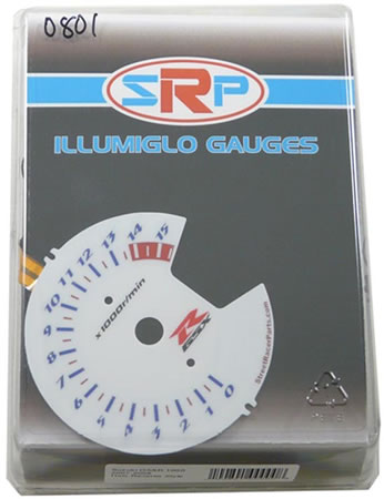 Illumiglo gauges Style Standard Halo Suzuki GSX R1000 2007 2008 | ID SRP0801