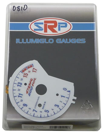 Illumiglo gauges Style Reverse Hiss Honda CBR600RR 2007 2008 | ID SRP0810