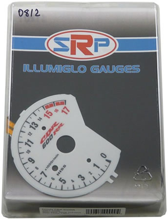 Illumiglo gauges Style Standard Honda CBR600RR 2007 2008 | ID SRP0811
