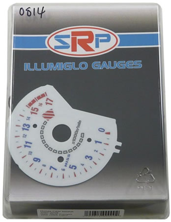 Illumiglo gauges Style Halo Hiss Honda CBR600RR 2007 2008 | ID SRP0814