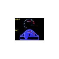 Illumiglo gauges Style Reverse Blue Honda CBR1000RR 2004 2005 | ID SRP1067