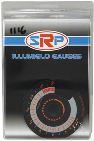 Illumiglo gauges Style Orange Reverse Orange Suzuki GSX R600 2008 2009 Suzuki GSX R750 2008 2009 | ID SRP1116