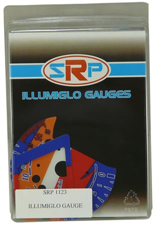 Illumiglo gauges Style Reverse Repsol Honda CBR1000RR 2008 2009 | ID SRP1123