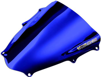 Windscreen Color Blue Style Chrome Suzuki GSX R1000 2009 2015 | ID SW | 2012CBU