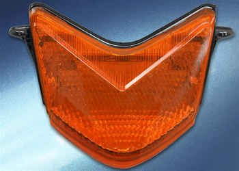 Tail Light Color Orange Type Integrated Kawasaki ZX 6R 2005 2006 Kawasaki Z750S 2005 2006 Kawasaki Ninja ZX 10R ZX1000 2006 2007 | ID TZK | 160 | INT | O