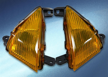 Turn signal Color Solar yellow Side Front | ID TZK | FTS | 0048 | SY