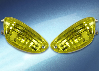 Turn signal Color Yellow Side Front | ID TZS | FTS | 100 | Y