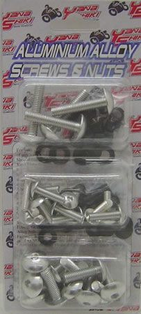 Fairing Bolt Kit Color Silver Suzuki GSX R750 2000 2003 | ID YNSK | S148S