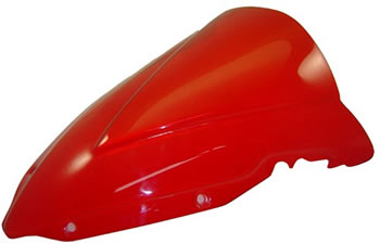 Windscreen Color Red Style R series Yamaha YZF R6S 2003 2008 | ID YW | 3002R