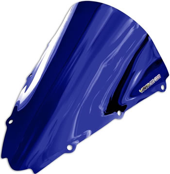Windscreen Color Blue Style Chrome Yamaha YZF R1 2000 2001 | ID YW | 3005CBU