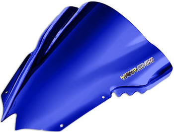Windscreen Color Blue Style Chrome Yamaha YZF R6 2008 2015 | ID YW | 3010CBU