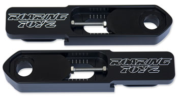 ZX14 Swingarm Extensions Black 2" 8" | ID 2413