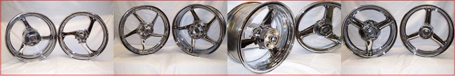 Hayabusa Factory Chrome Wheel Exchange | ID 1169